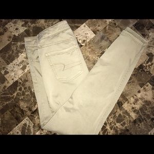 American Eagle tan Jegging